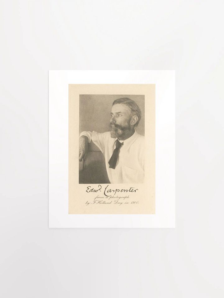 Edward Carpenter by F. Holland Day (1900) - Print product image (1)