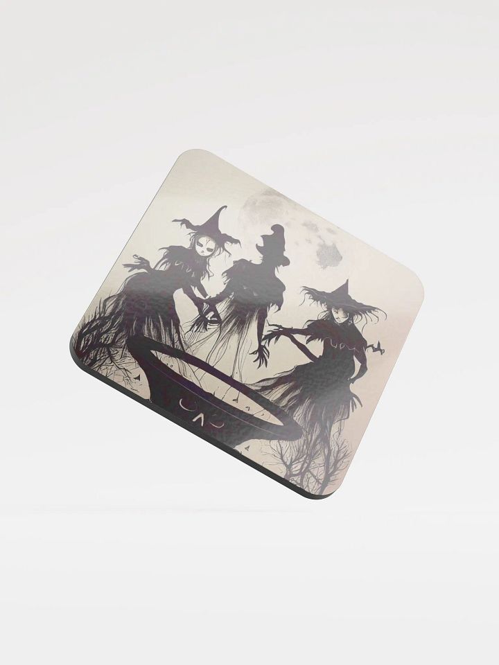 Mystical Witches' Cauldron Cork Coaster product image (1)