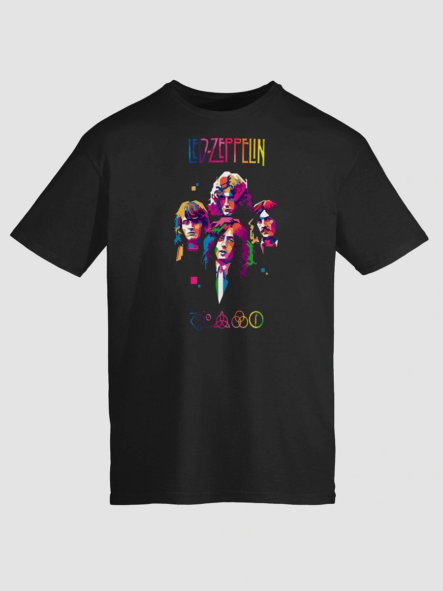 Led Zeppelin T-Shirt - The Four Symbols WPAP Pop Art product image (6)