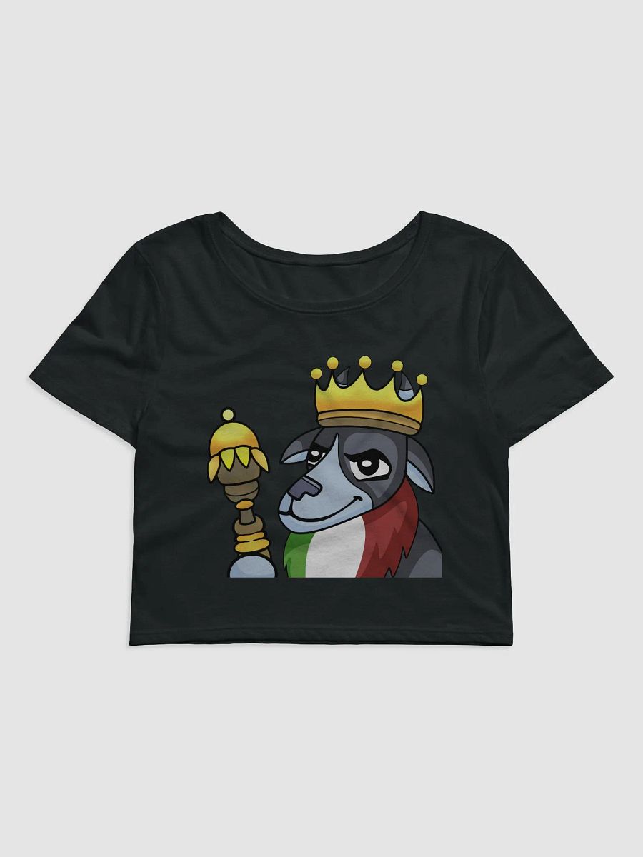 Royal Goat Cropped T-Shirt product image (1)