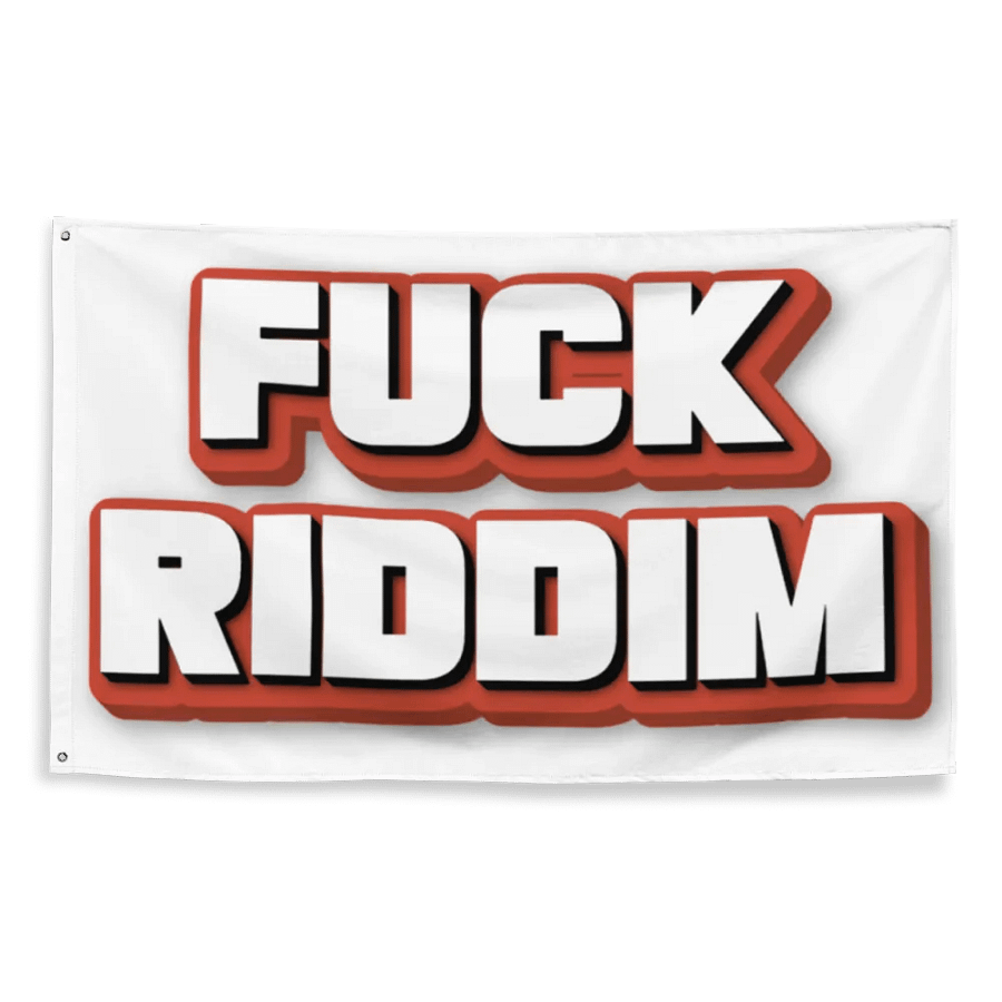 F*CK RIDDIM Flag product image (2)