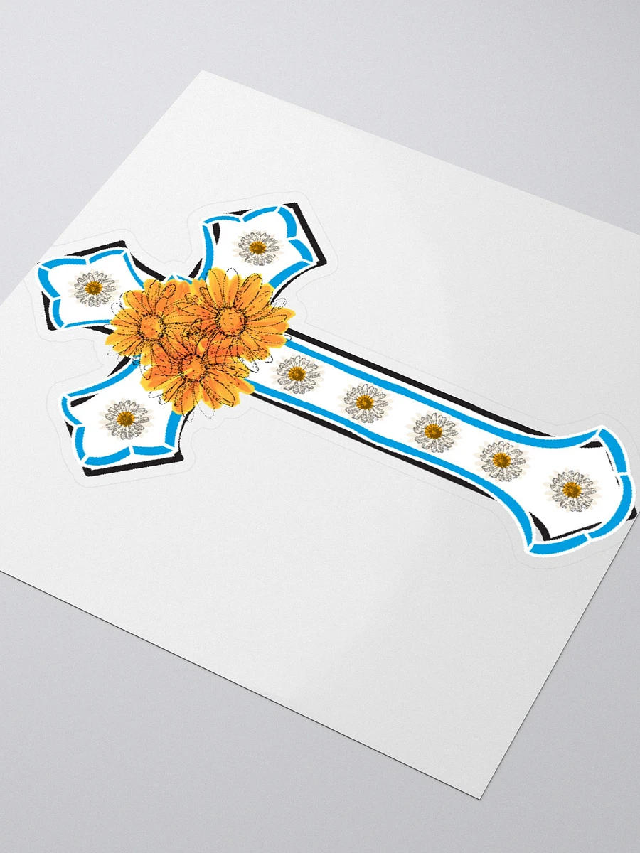 Sunflower Floral Cross product image (3)