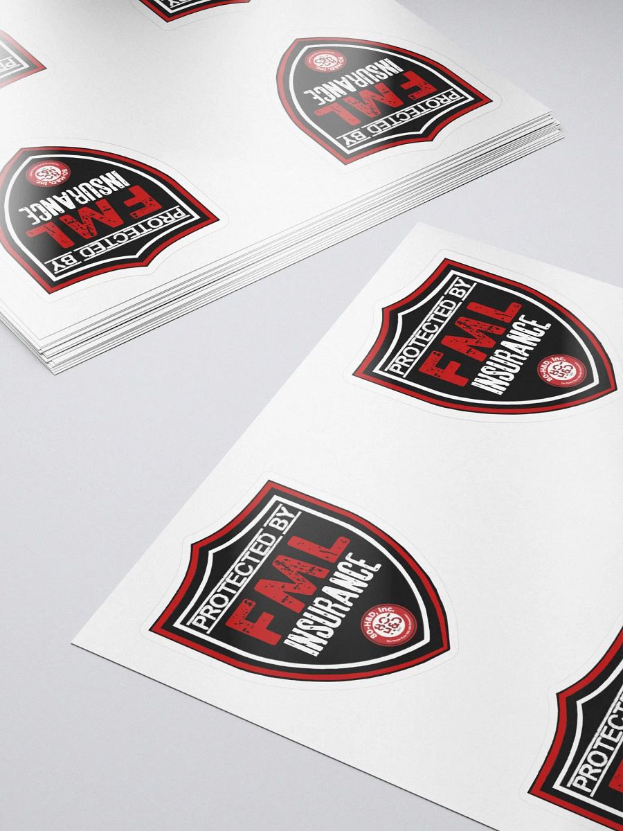 FML Insurance Sticker Sheet product image (5)