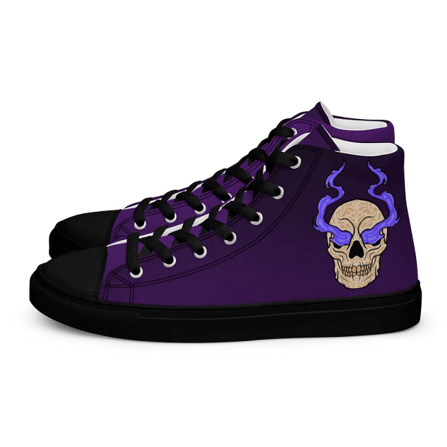 Ethereal Flame skull shoes