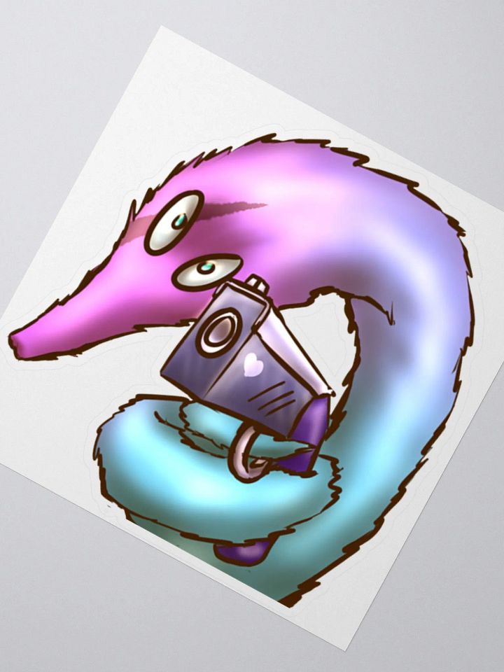 String Worm Gun Emote Sticker product image (2)