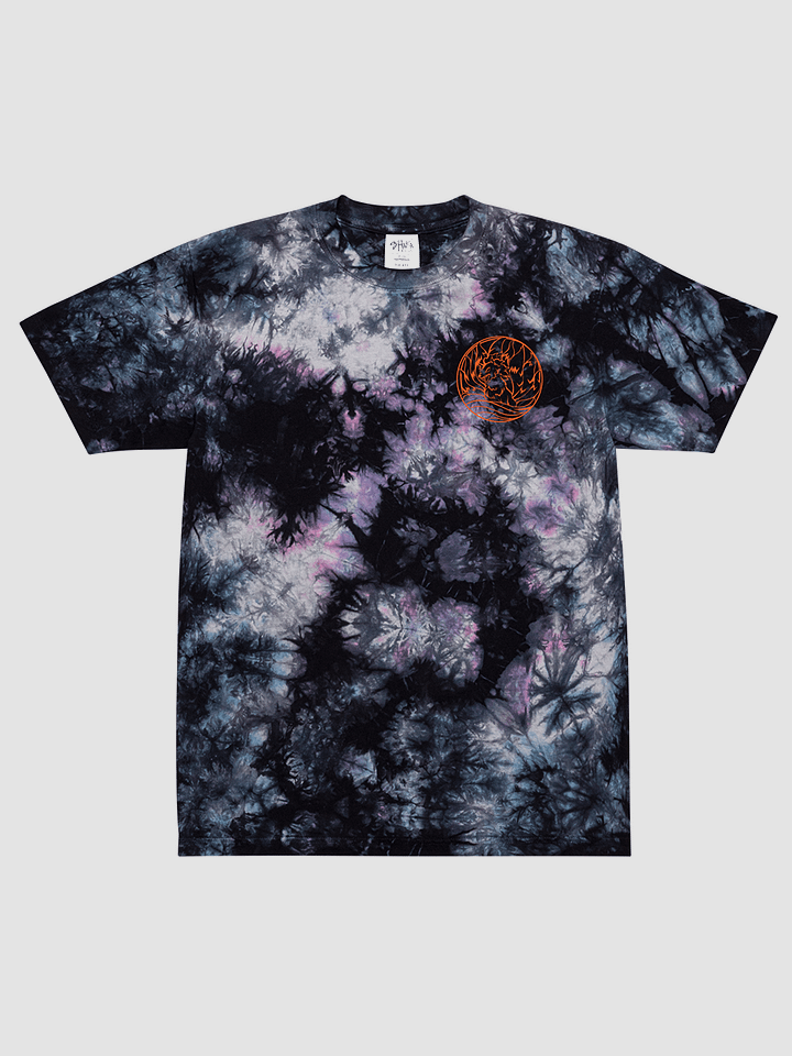 Transparent Fox Oversized tie-dye shirt product image (1)