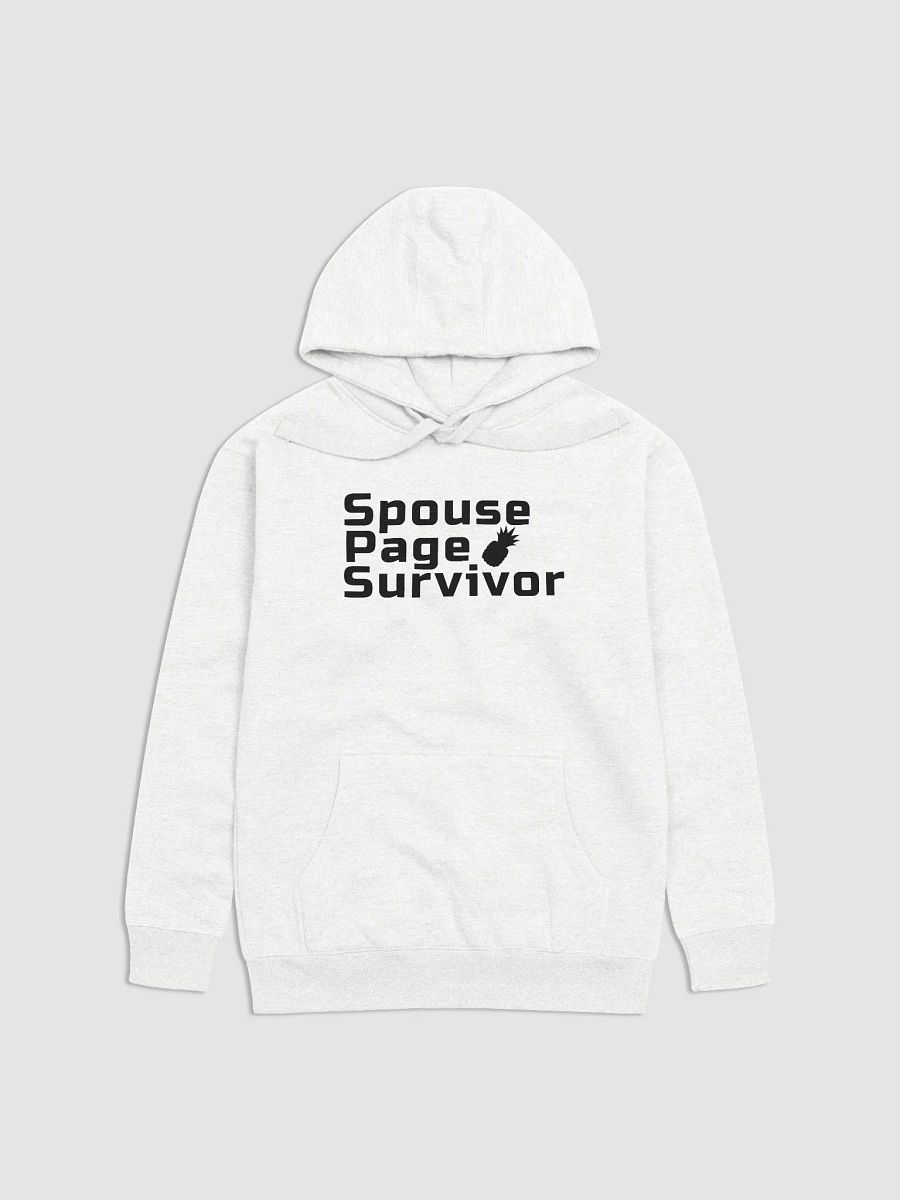 Spouse Page Survivor Hoodie (White) product image (1)