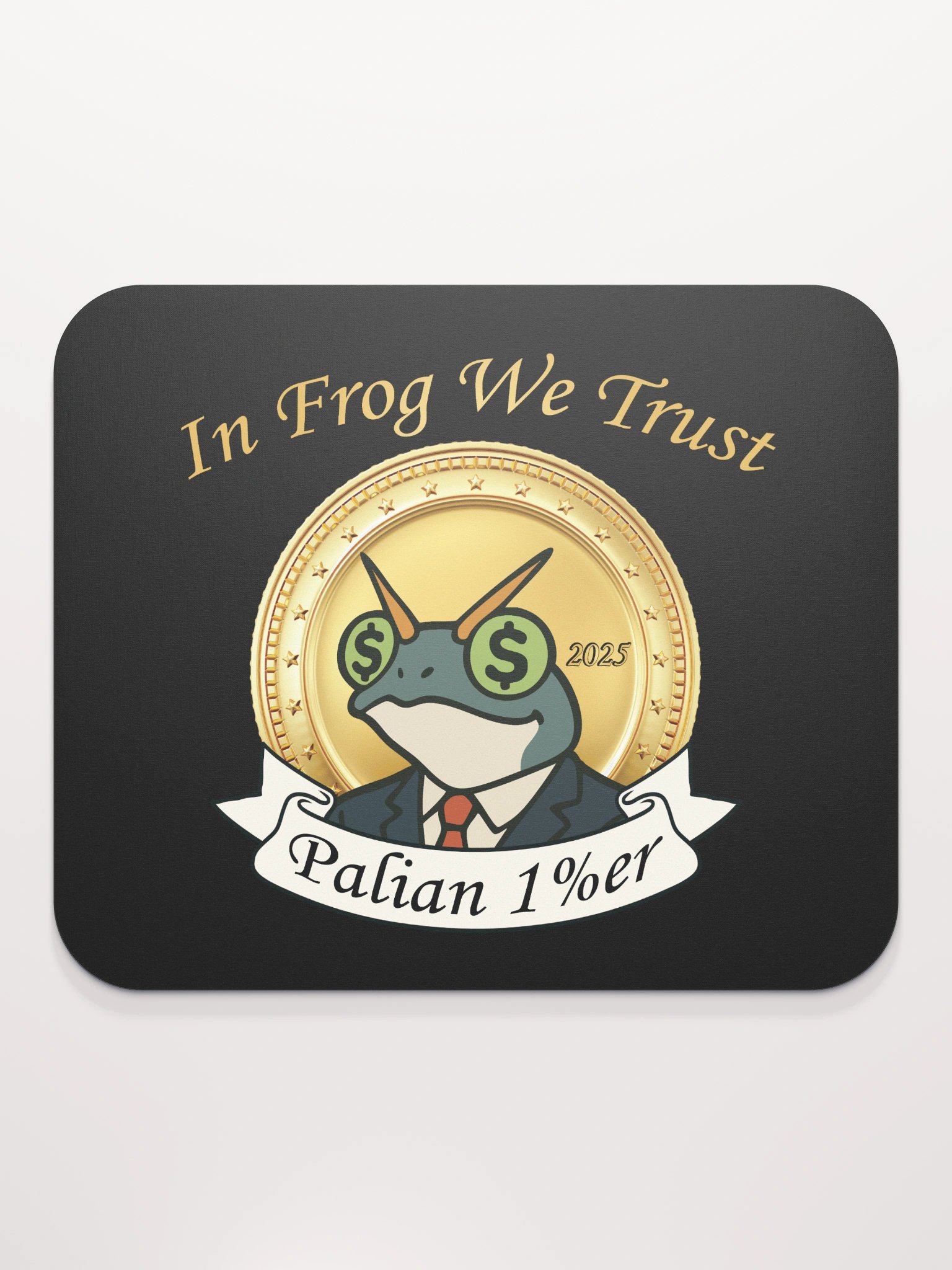 FROGMONEY2025 In Frog We Trust Mouse Pad product image (2)