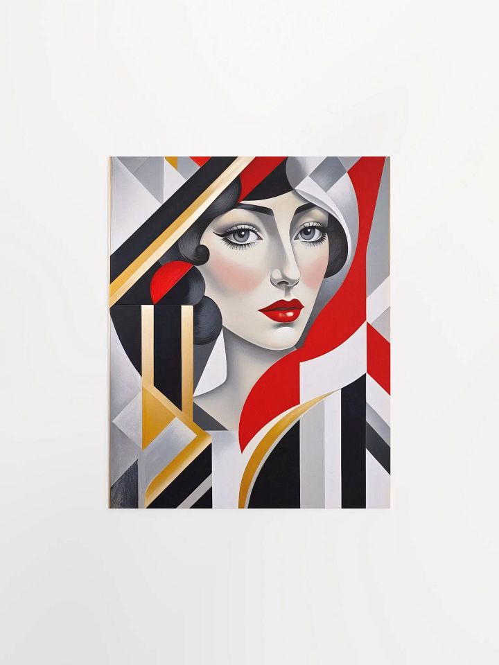 Scarlet Lady - Poster - Small and Standard Sizes - 8x10-11x14-12x16-16x20 Inches product image (1)