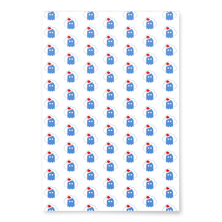 Fang Festive Wrapping Paper product image (1)
