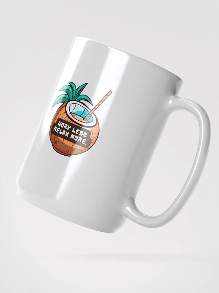 Tropical Bliss Mug | work less relax more product image (2)
