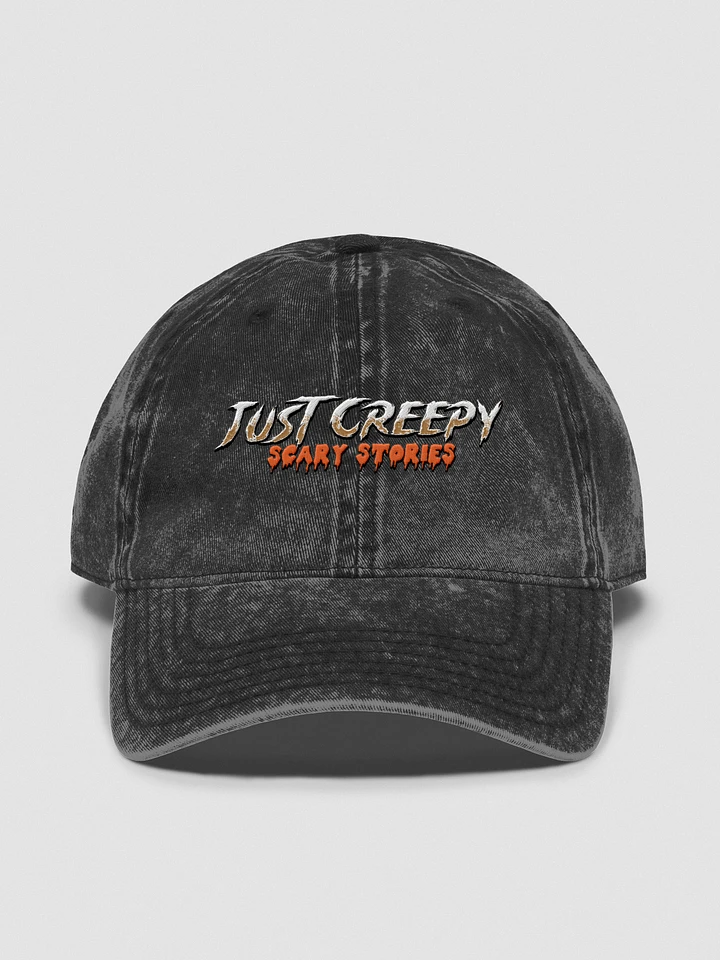 Just Creepy Retro Dad Hat product image (3)