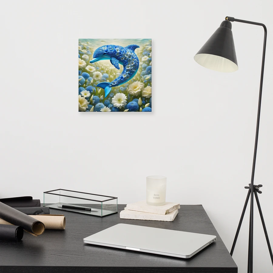 Flower Dolphin Wall Art product image (12)
