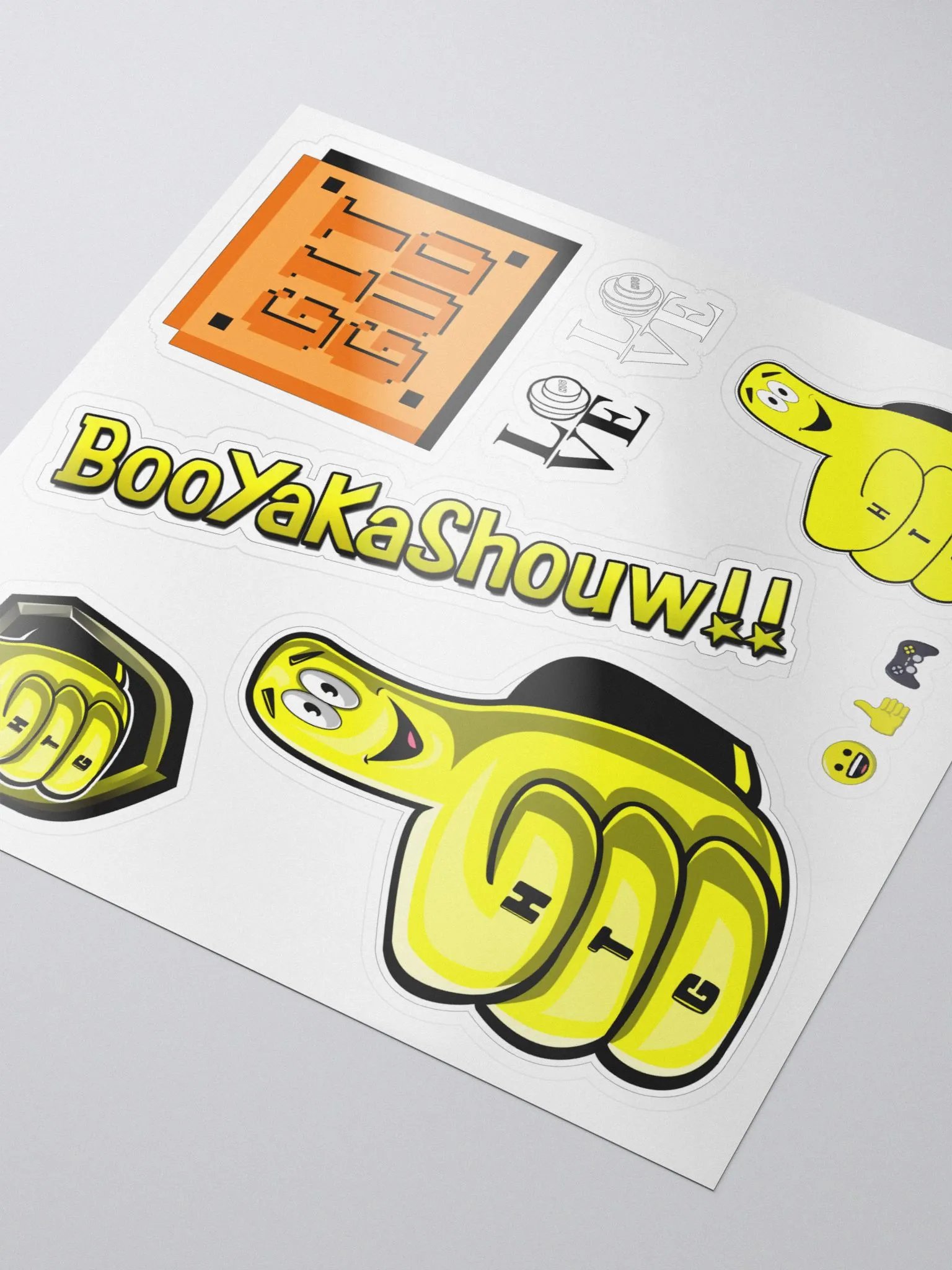 HTG Variety Sticker Pack (8 Stickers) product image (3)