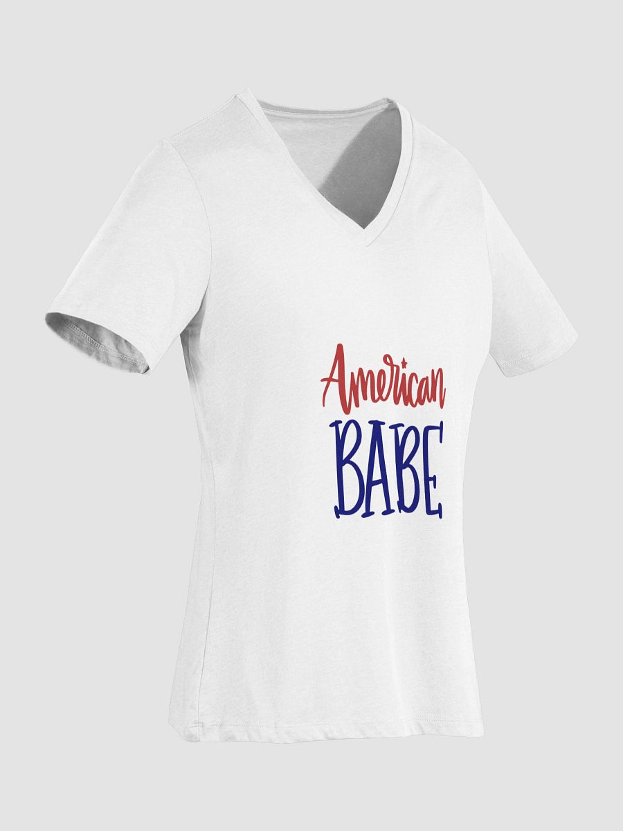 American BABE Relaxed V-Neck Tee product image (31)