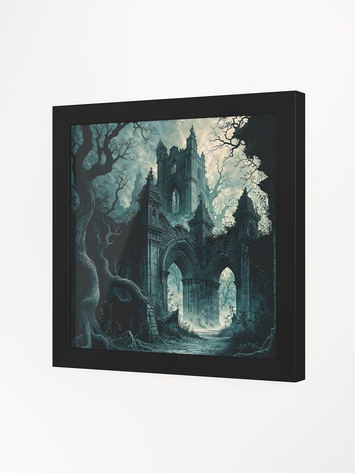 Gothic Cathedral Ruins Framed Print product image (12)