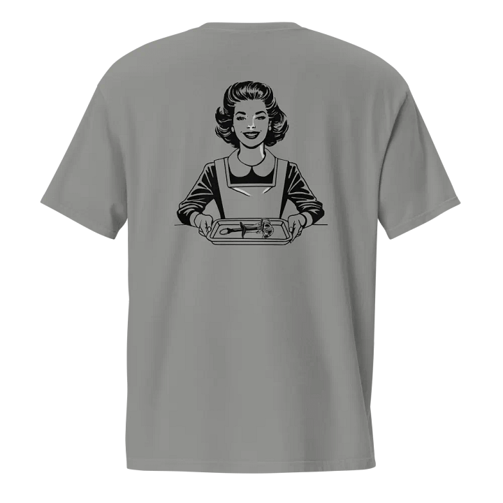 Trad Wife (front and back) - Pocket Tee [Unisex Sizing] product image (1)