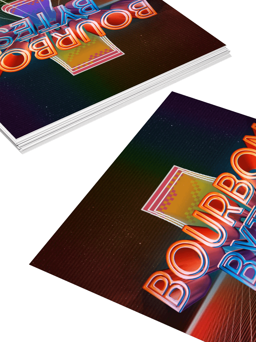 Bourbon Bytes Pride Sticker product image (2)