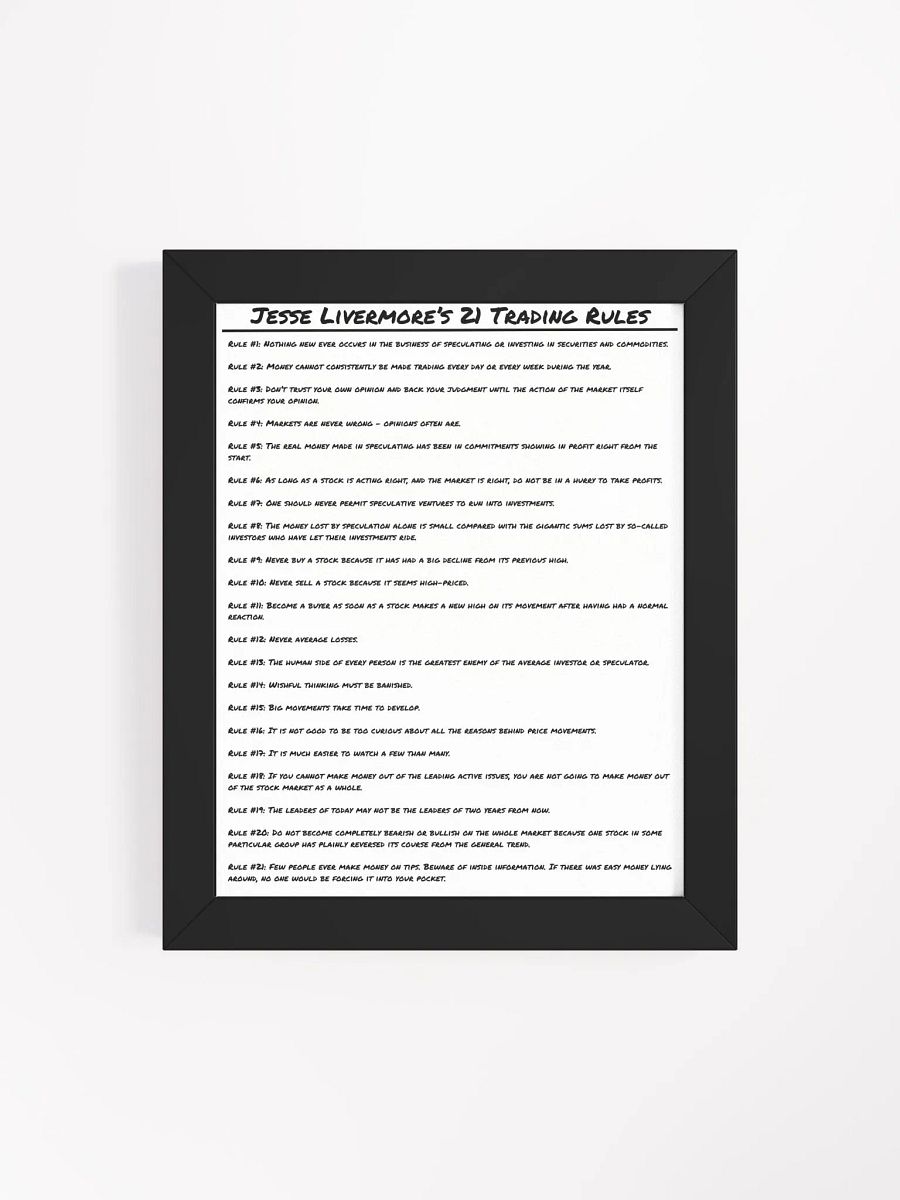 jesse livermore's 21 trading rules product image (4)