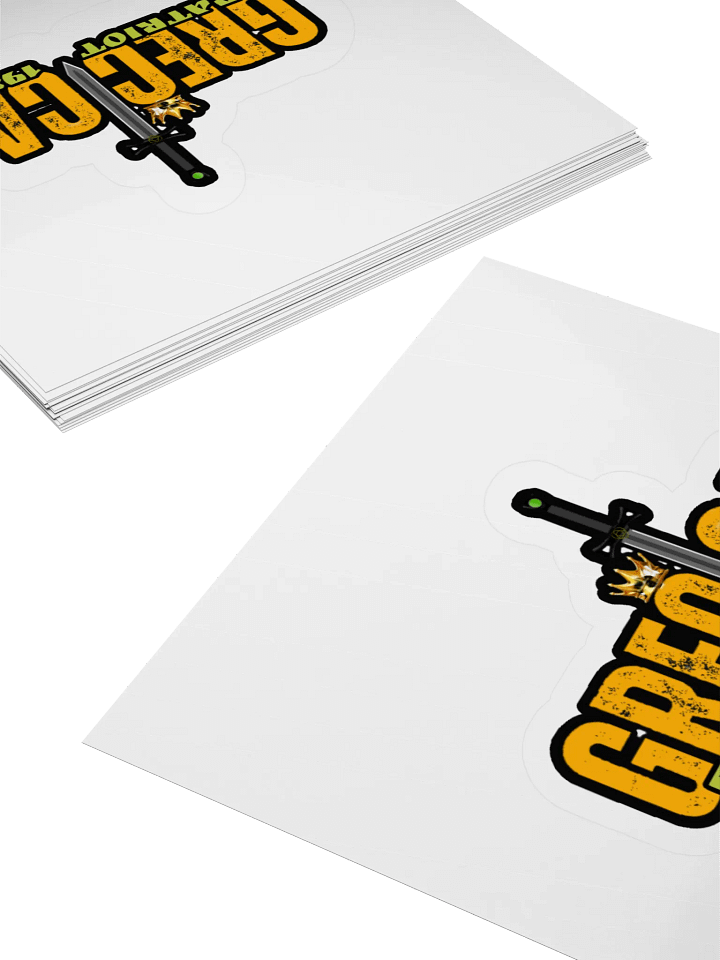 GRECICA Patriot Kiss Cut Stickers product image (5)