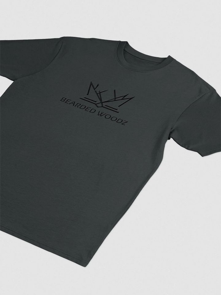 Men's Bearded Woodz T-Shirt (Black Embroidery) product image (2)