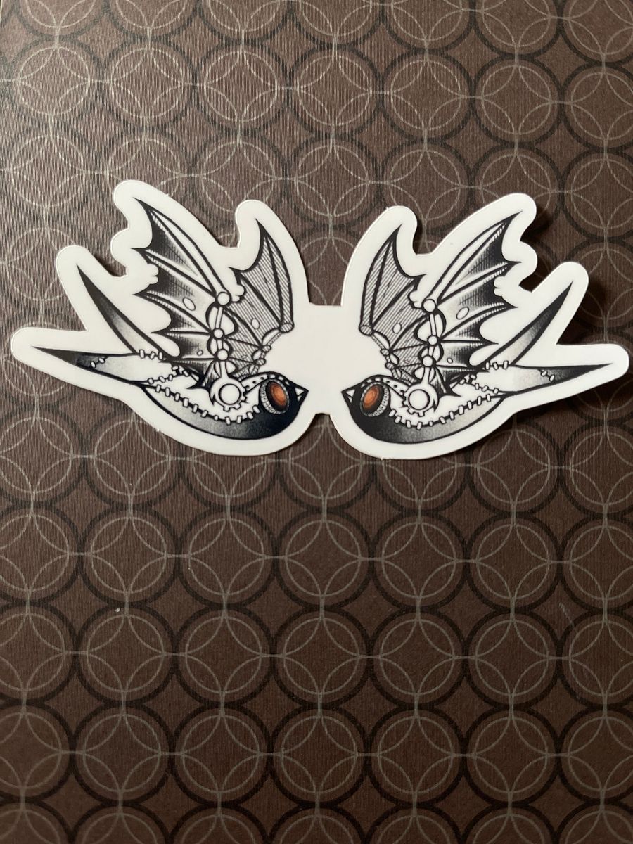 Songbird Sparrows Vinyl Sticker product image (1)