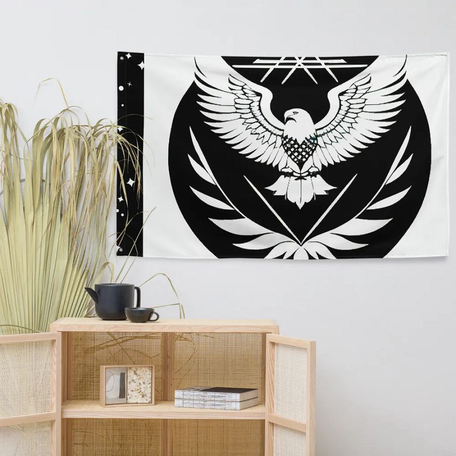 Majestic Eagle All-Over Flag product image (7)