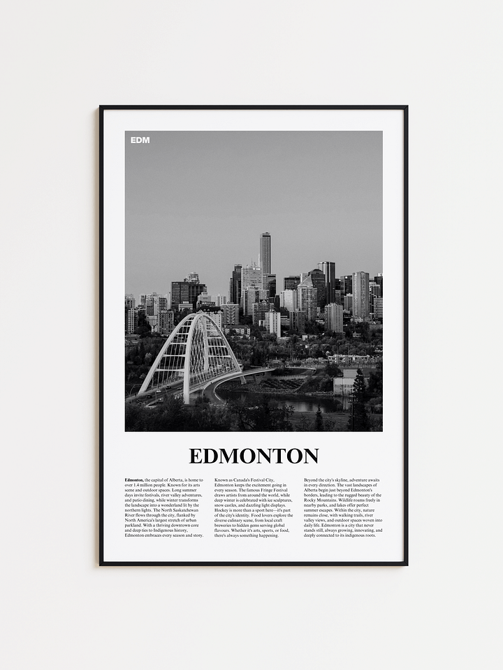 Edmonton 02 Newspaper Poster product image (1)