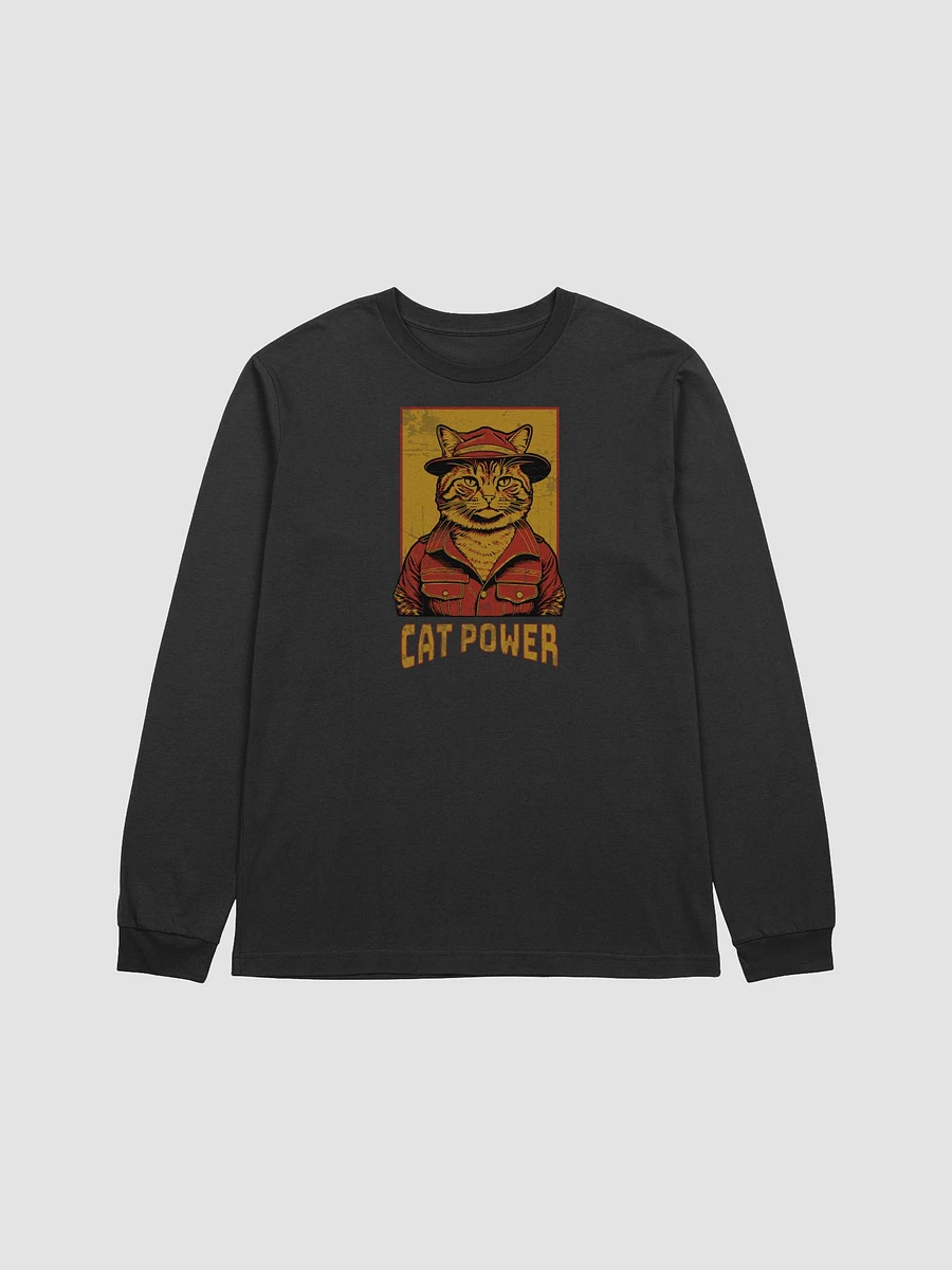 Cat Power LS T-shirt product image (2)