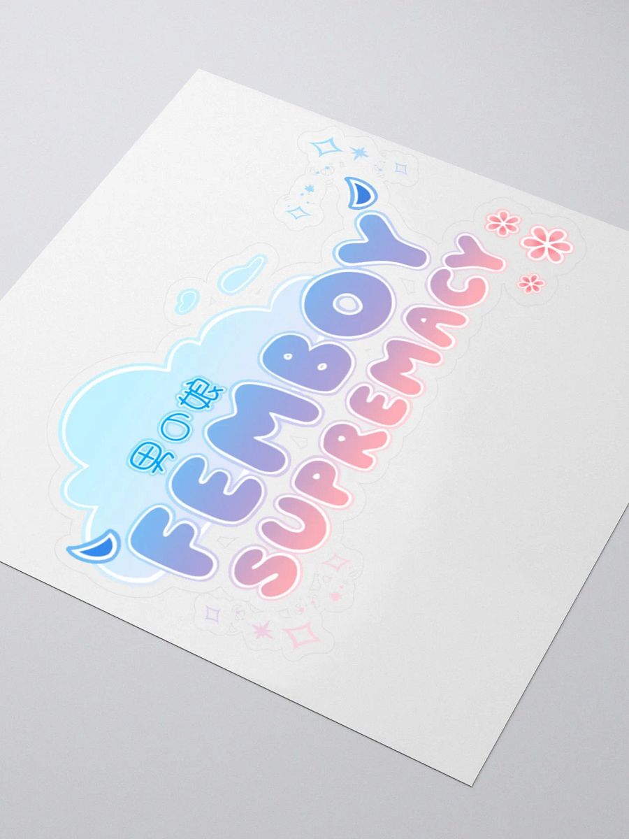 Femboy Supremacy Sticker product image (8)