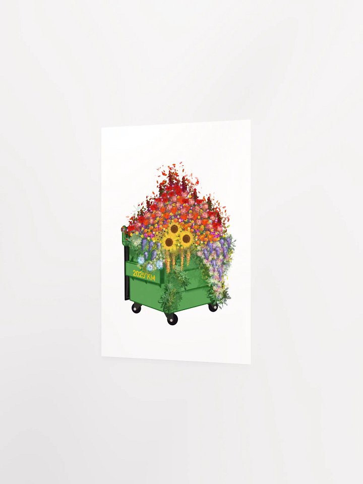 Dumpster Garden Print (no text) product image (11)