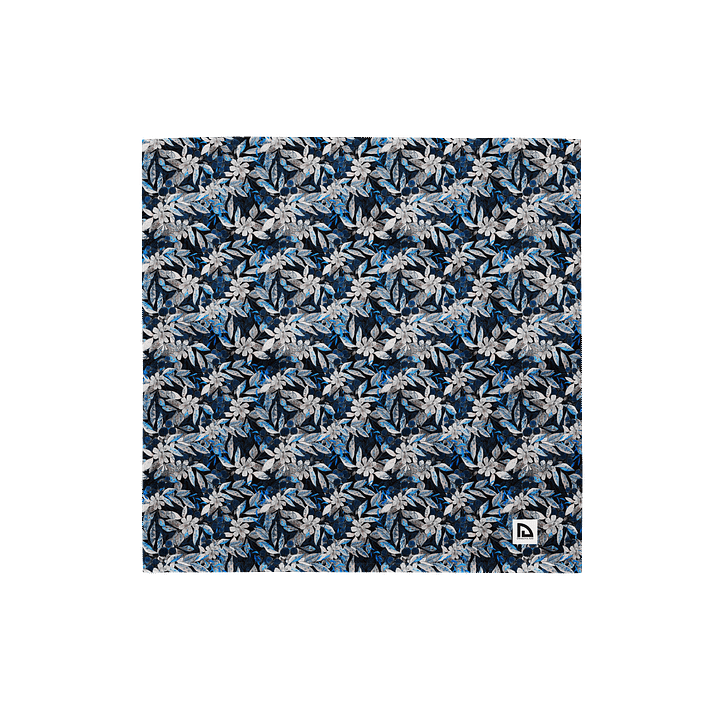 Blue White Garden Bandana product image (1)
