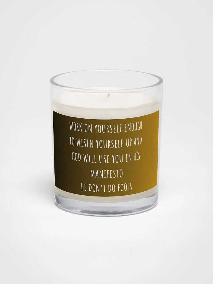 Manifesto Wisdom Soy Candle product image (1)
