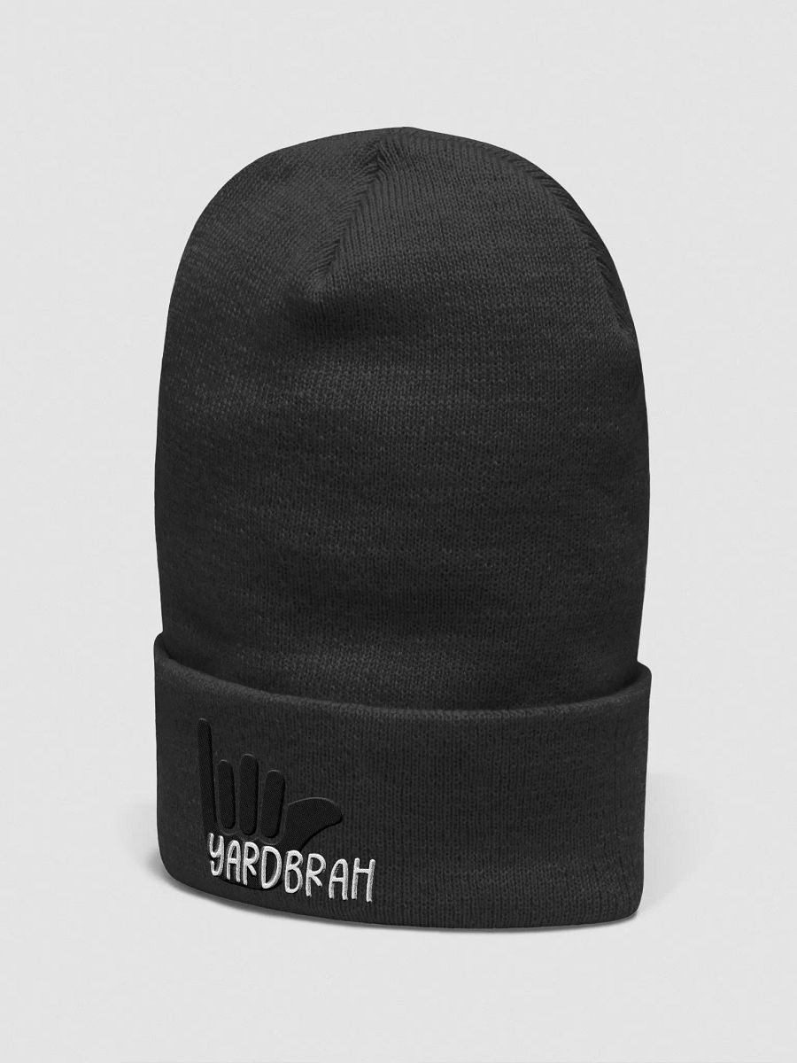 YARDBRAH Black Beanie! product image (2)