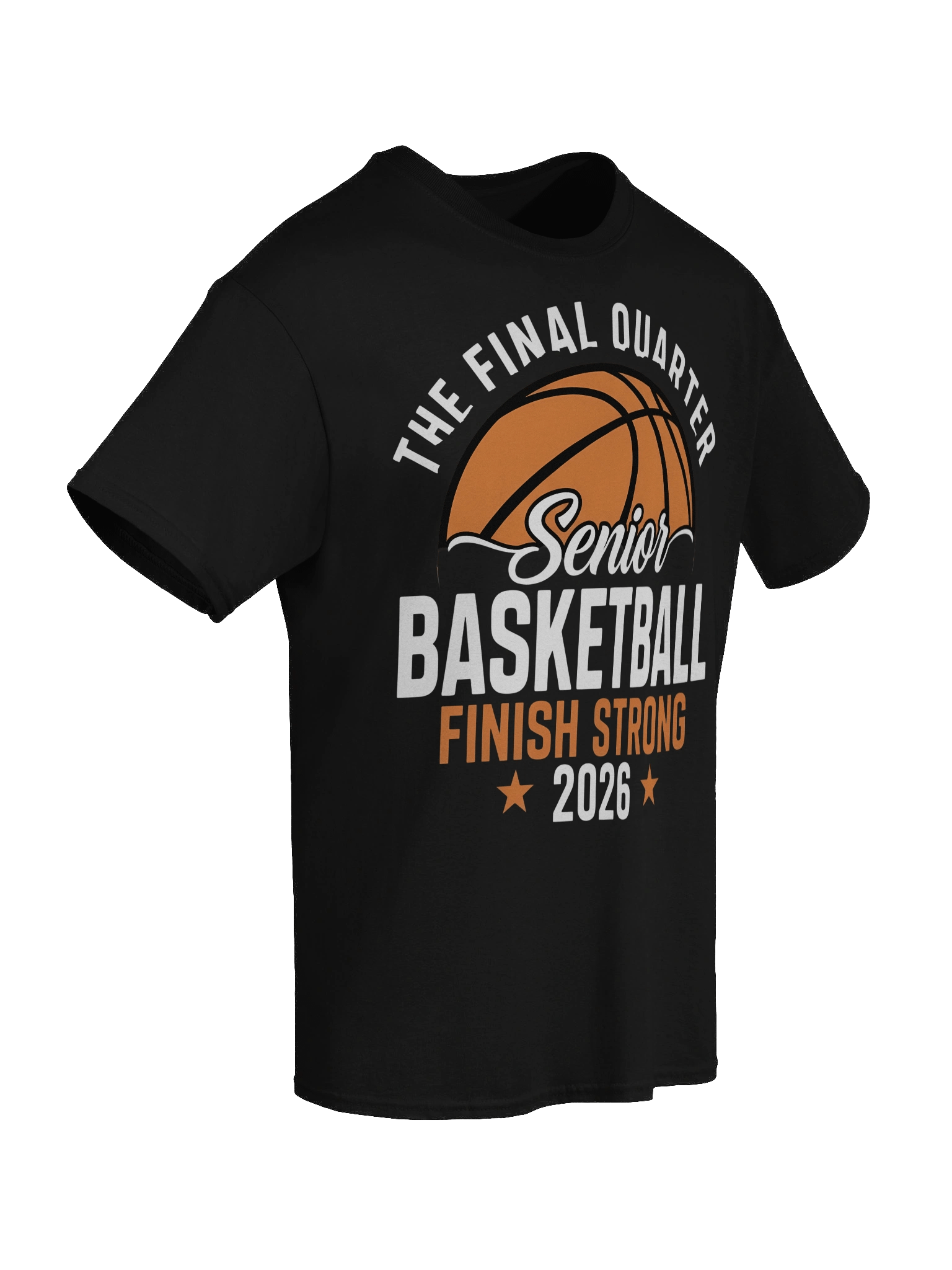 Senior Finish Strong Basketball 2026 Tee product image (30)