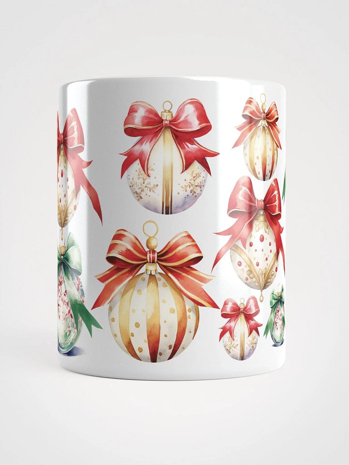 Festive Ornaments White Glossy Mug product image (2)
