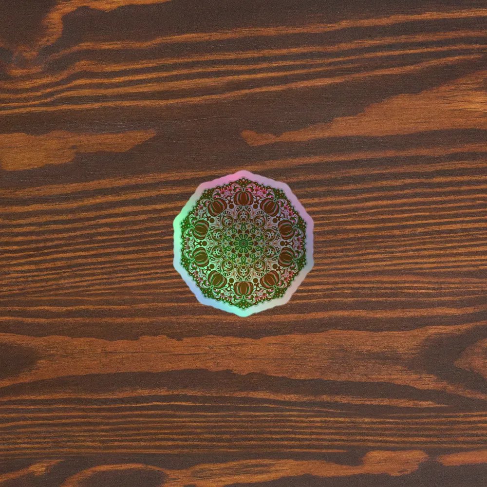 Symmetrical Serenity Holographic Sticker Sheet product image (6)
