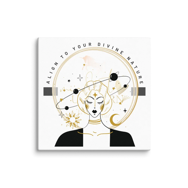 Align To Your Divine Nature Canvas product image (1)