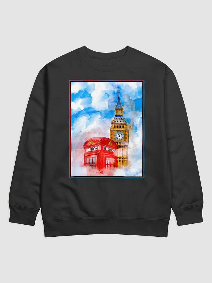 London Red Telephone Box Sweatshirt product image (1)