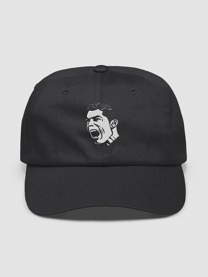 cr7 woow Minimalist Sketch Face Dad Hat product image (1)