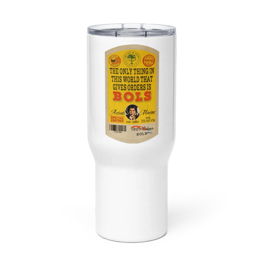 Antonio Montana's BOLS Gin Travel Mug with a Handle product image (1)