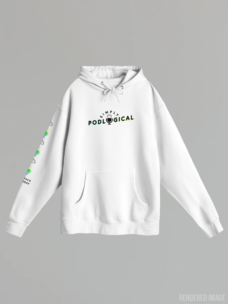 SimplyPodLogical Hoodie (White) product image (4)
