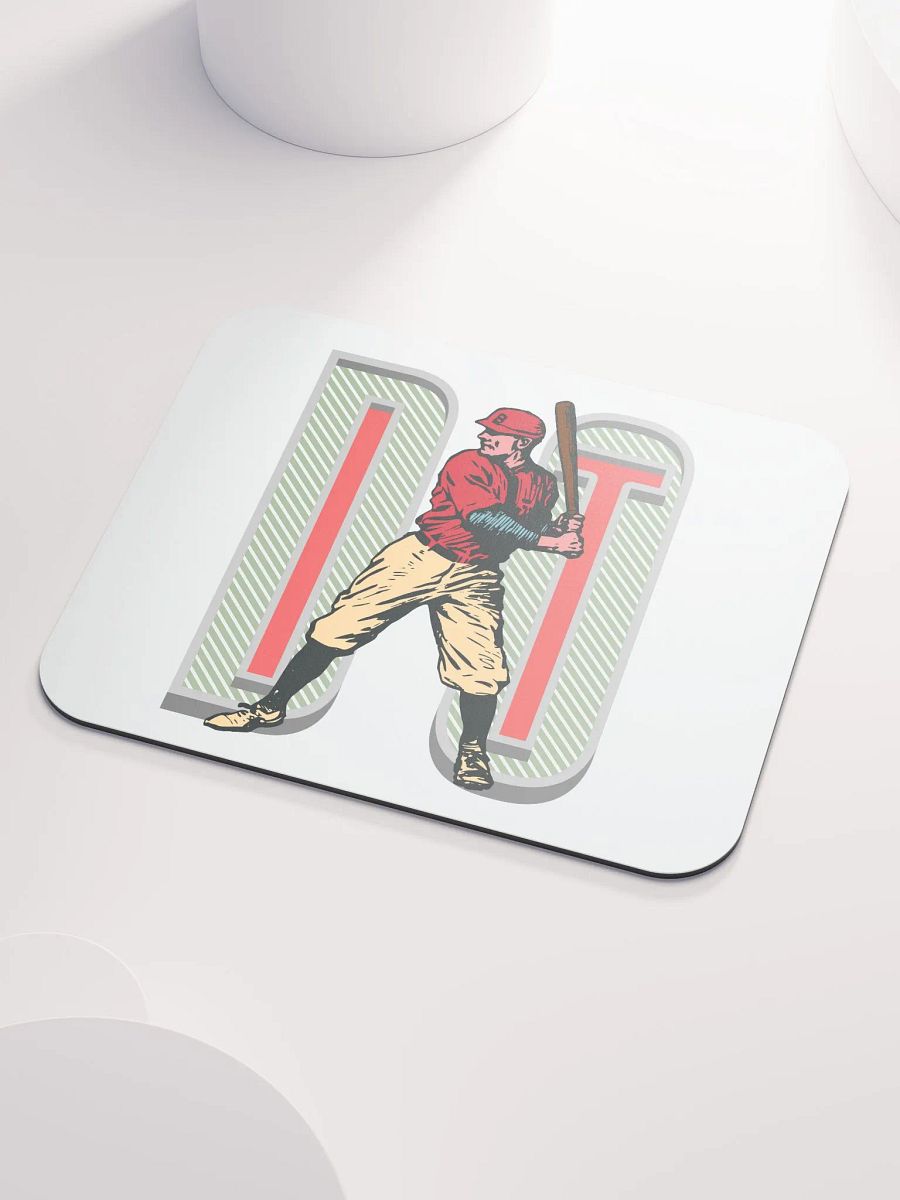 Do It Baseball Vintage Swing Mouse Pad product image (3)