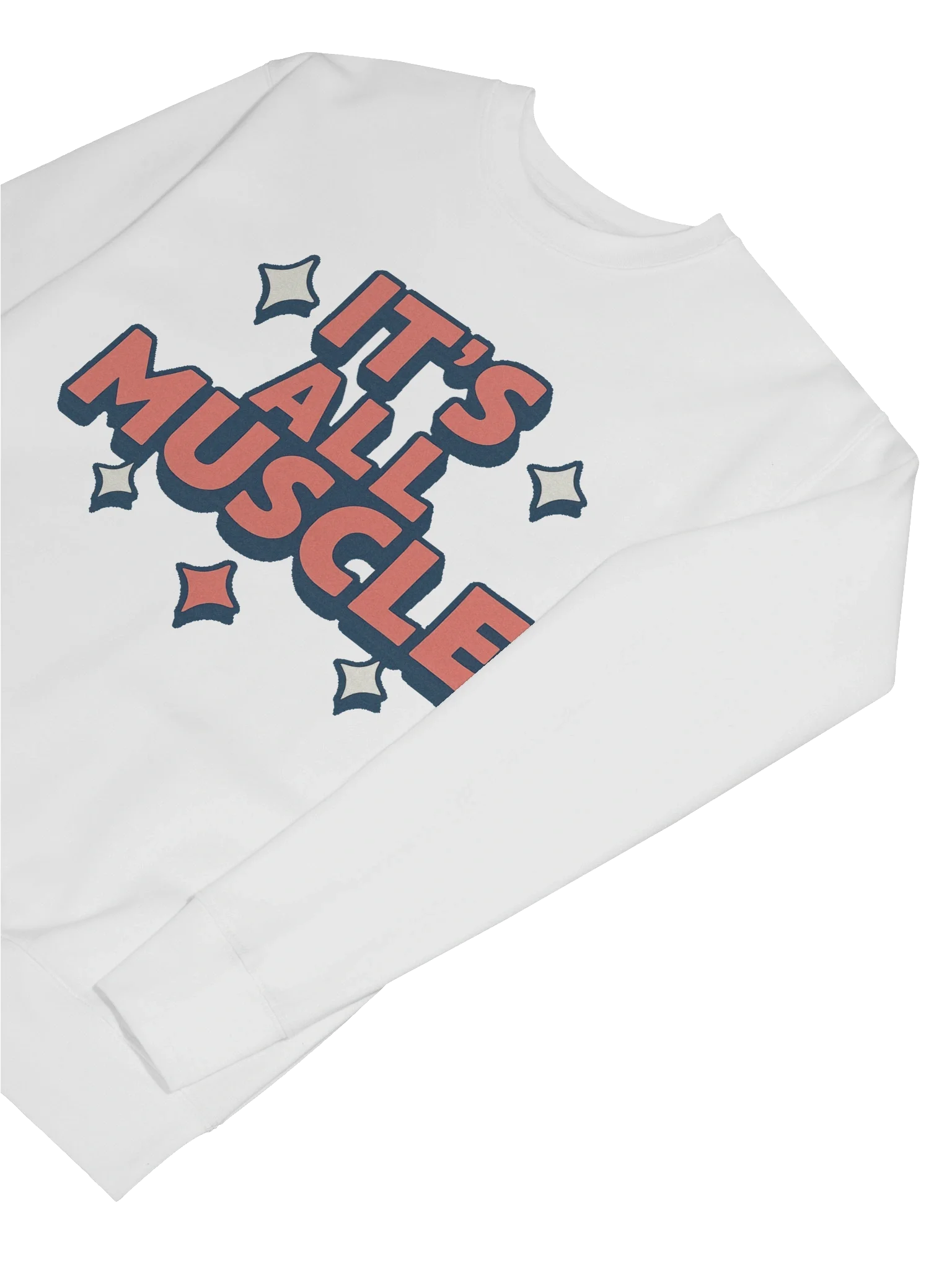 ITS ALL MUSCLE – Retro Typography Design product image (7)