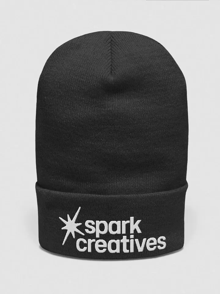 Spark Creatives Embroidered Beanie product image (5)