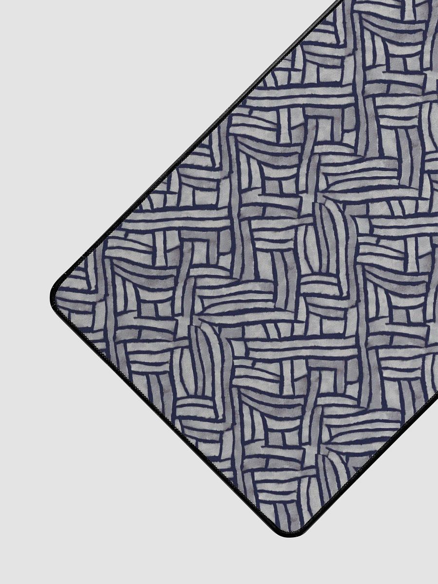 Grey Rectangles Desk Mat product image (3)