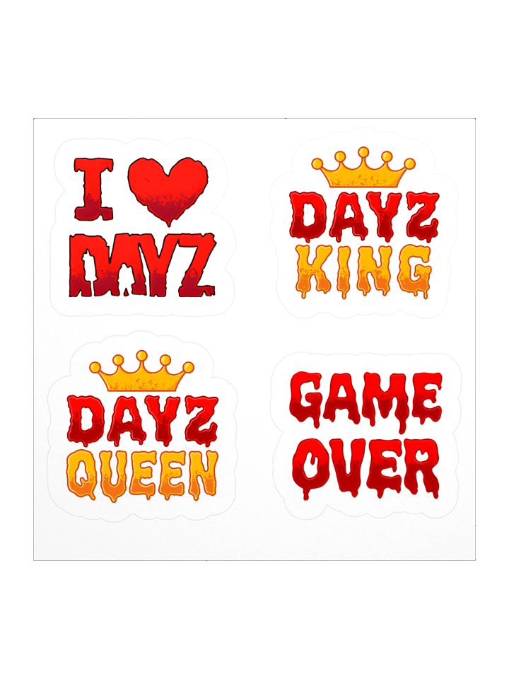 Royal Dayz Kiss Cut Stickers Set product image (3)