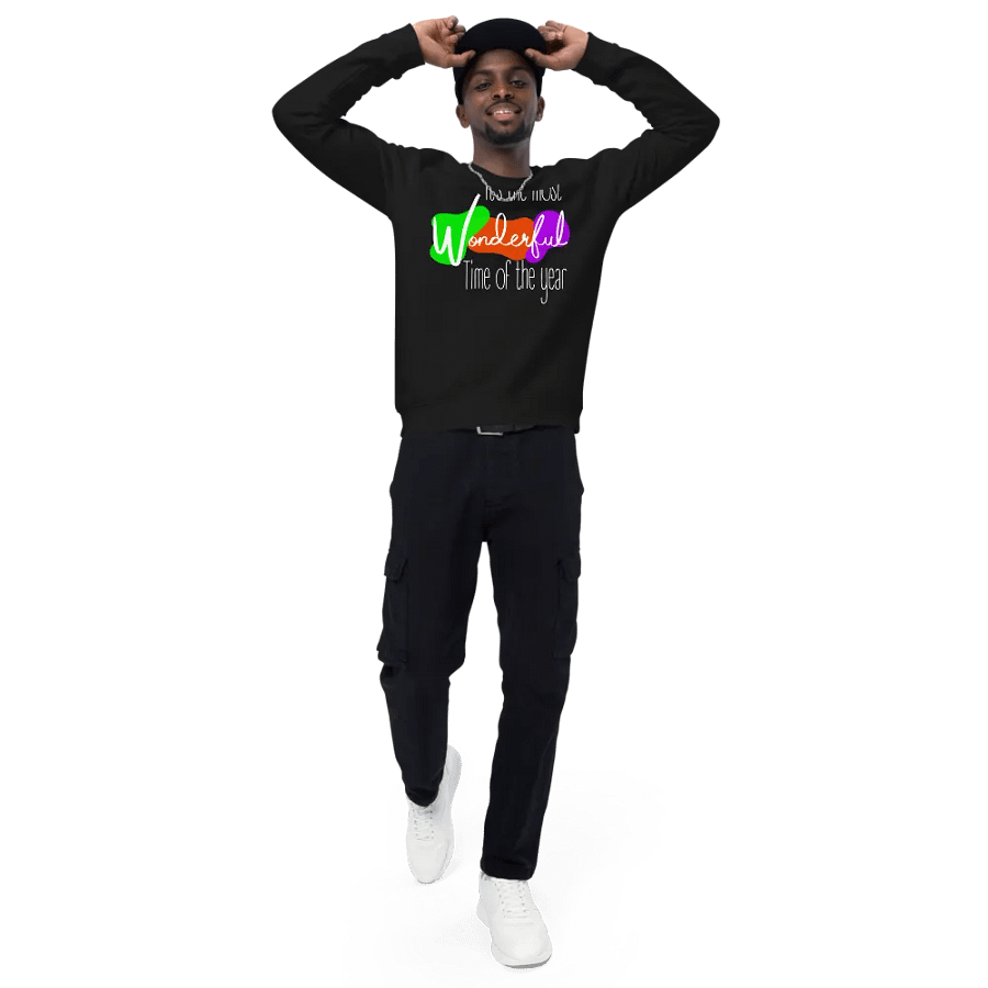 Most wonderful time of Year is Fall Organic Sweatshirt product image (3)
