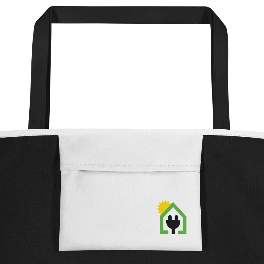 Plug It In Solar High-Quality Large Tote Bag w/ Pocket product image (2)