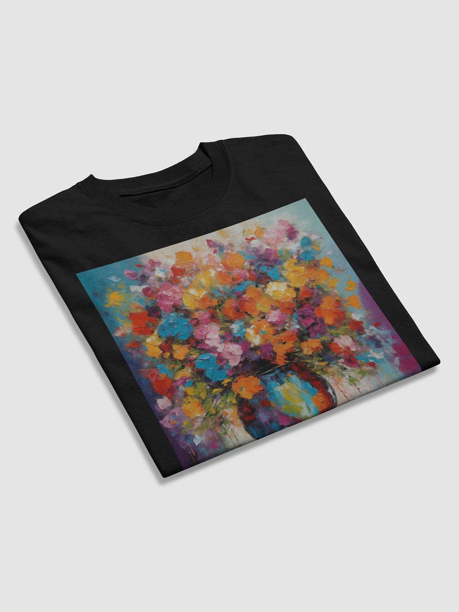 Vibrant Floral Impression T-Shirt product image (1)